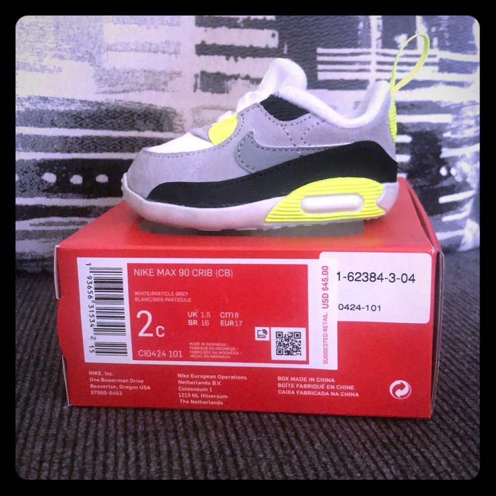 Infant soft bottom Nike Air Max 90